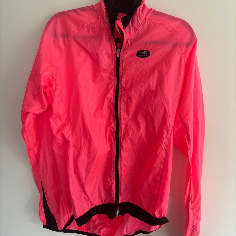 Sugoi Zap 2 Packable Pink windbreaker Jacket XL